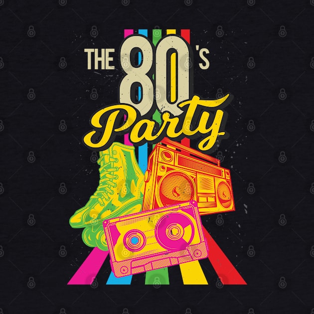 80's Party Life by ManxHaven